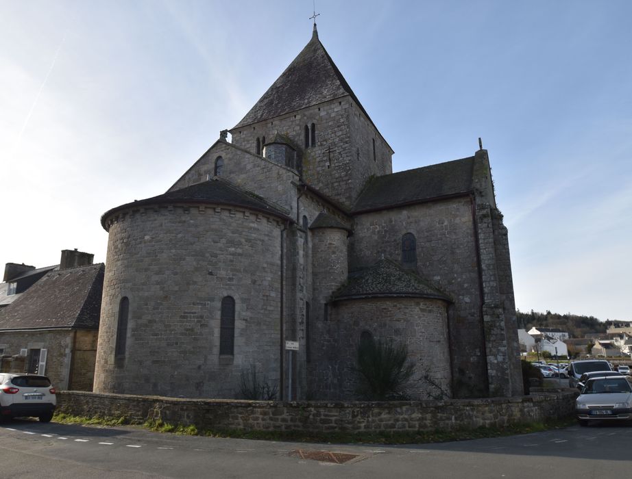 église, chevet