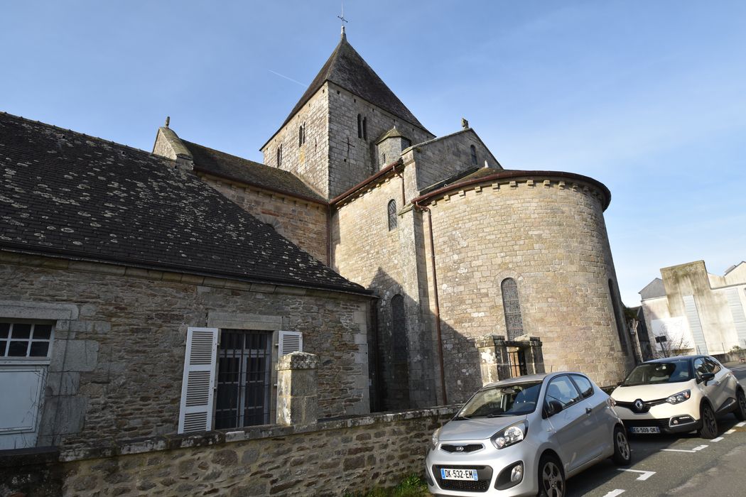 église, chevet