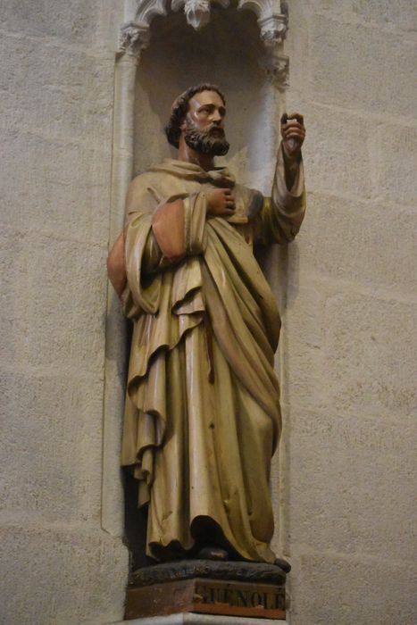 statue : Saint Guénolé