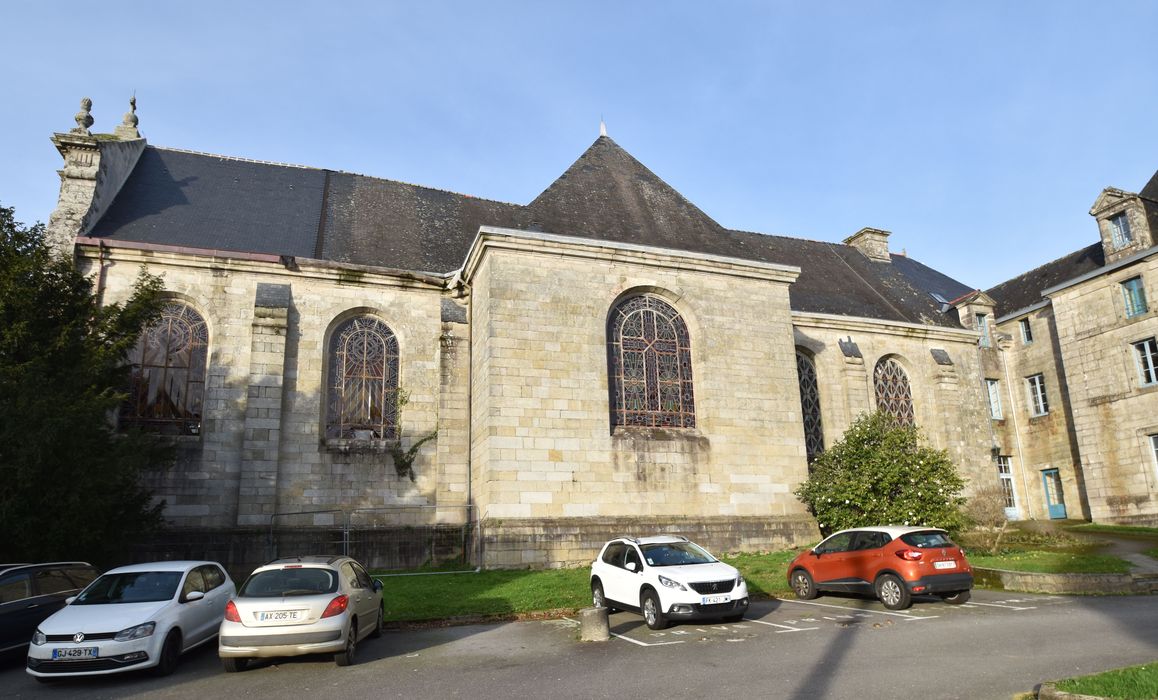 chapelle, façade latérale sud