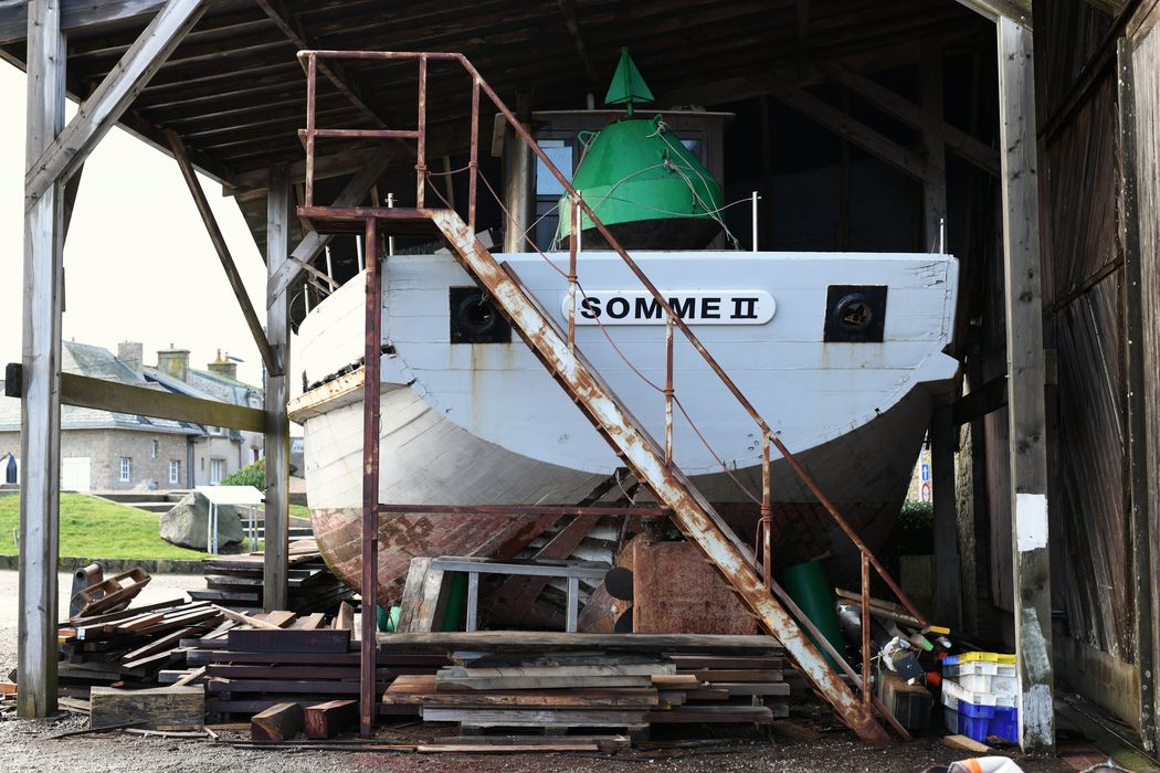 bateau de service, baliseur dit Somme II