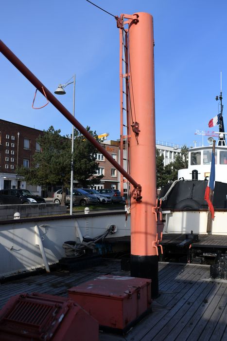 bateau de signalisation : bateau-feu dit le Sandettié, ex Dyck