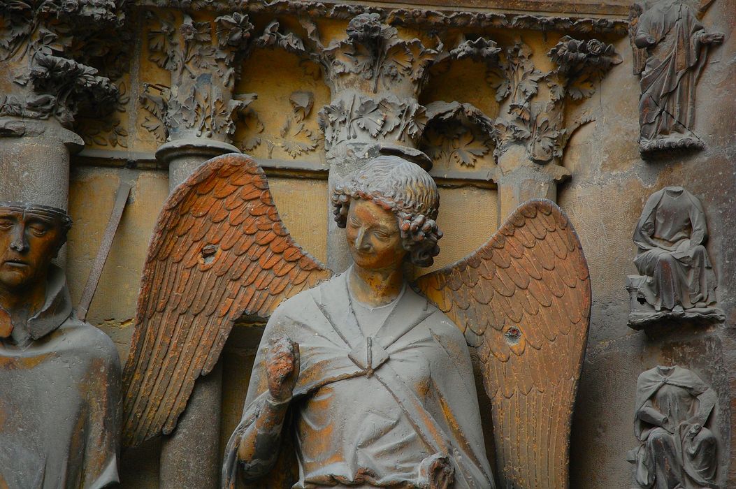 façade ouest, détail