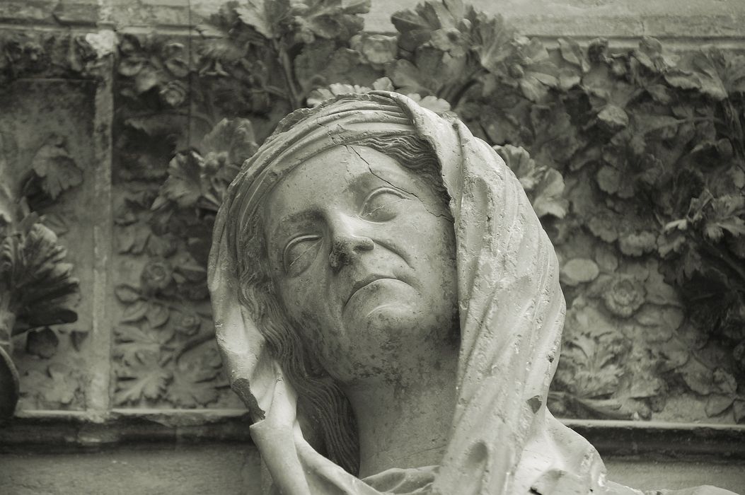 façade ouest, détail