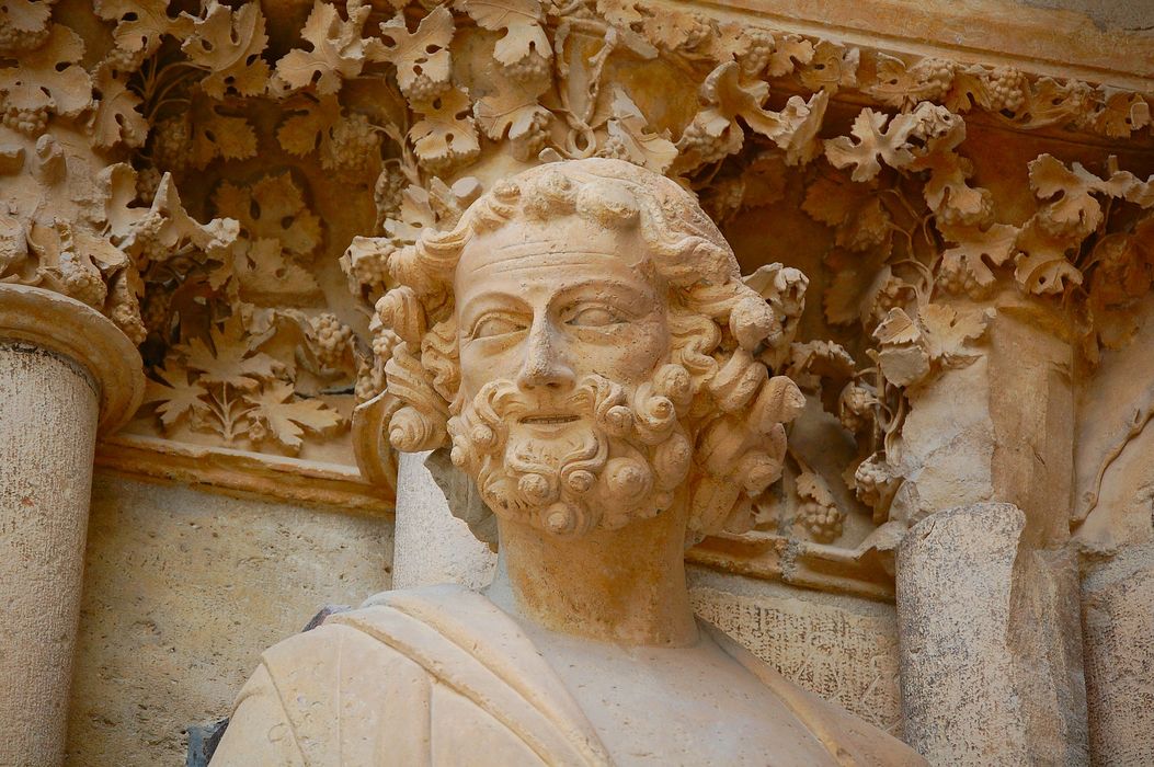 façade ouest, détail