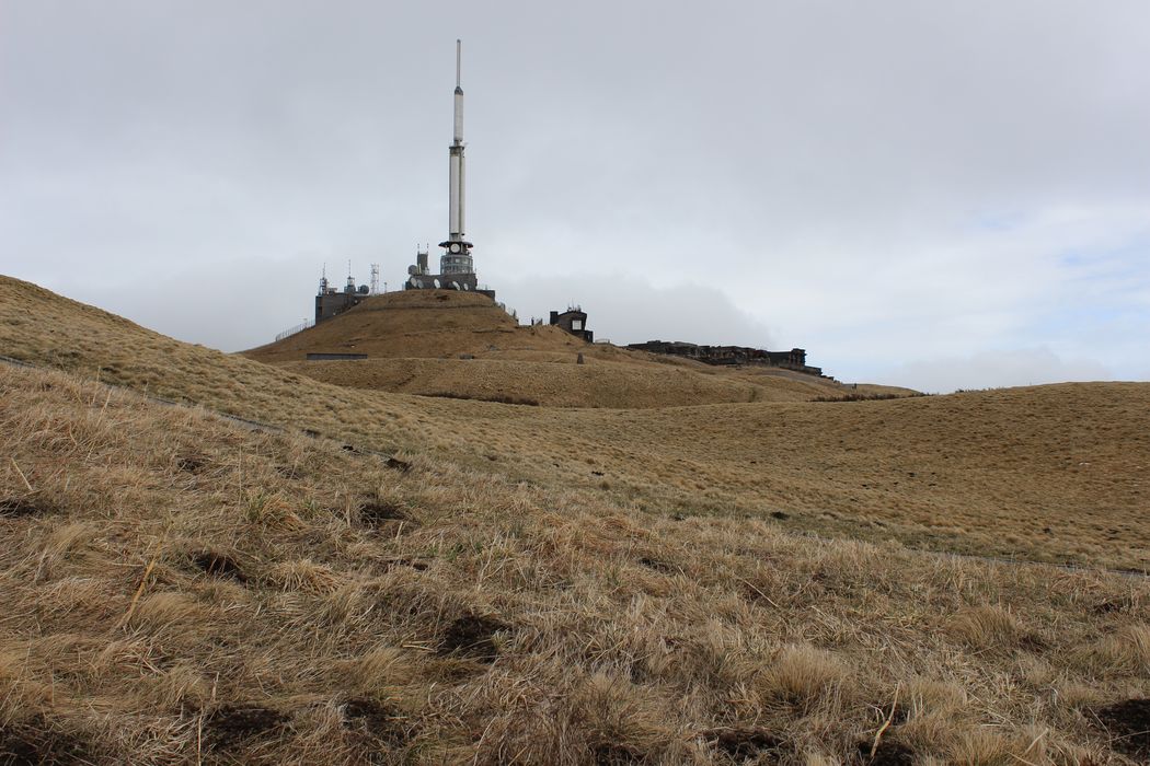 vue générale du site depuis l’Ouest