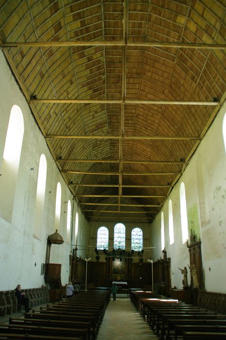 église abbatiale, nef