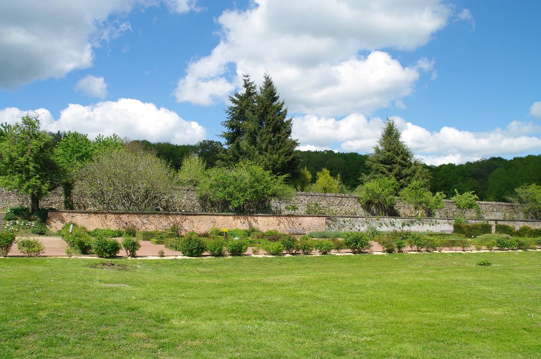 jardins nord, vue partielle