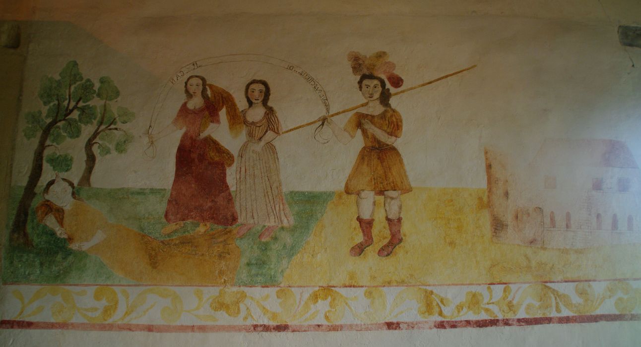 peintures monumentales, vue partielle