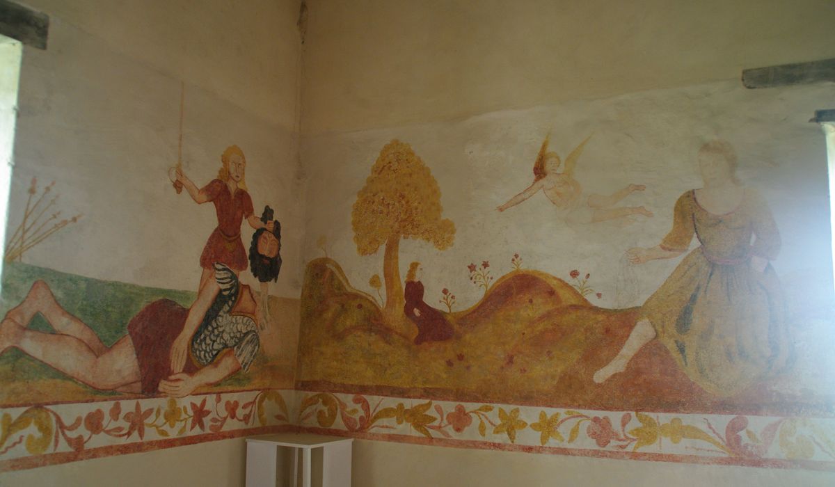peintures monumentales, vue partielle