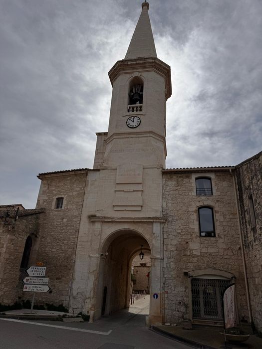 clocher, élévation ouest