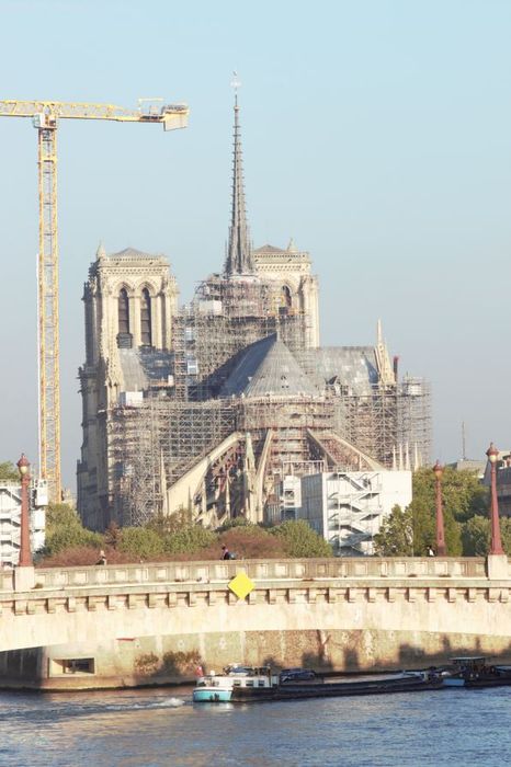 vue générale du chevet depuis le pont d‘Austerlitz