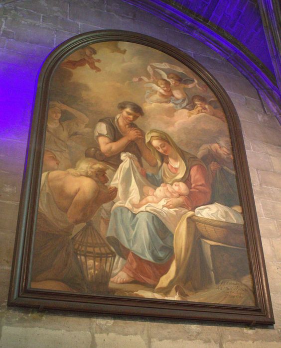 tableau : Adoration des bergers