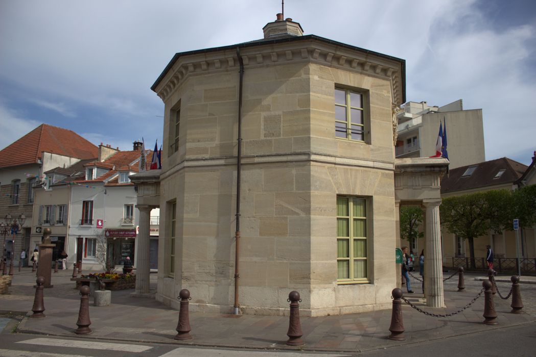 vue générale du pavillon depuis le Sud-Ouest