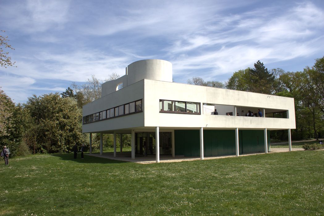 façade sud-ouest et nord-ouest
