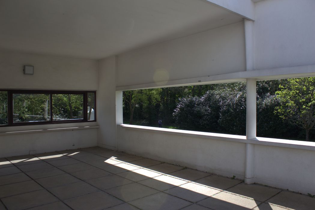 toit-jardin, partie couverte