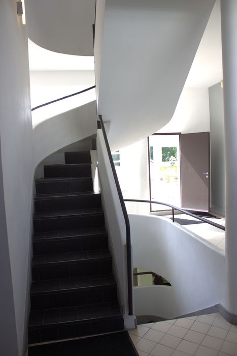 escalier hélicoïdal au niveau du 1er étage