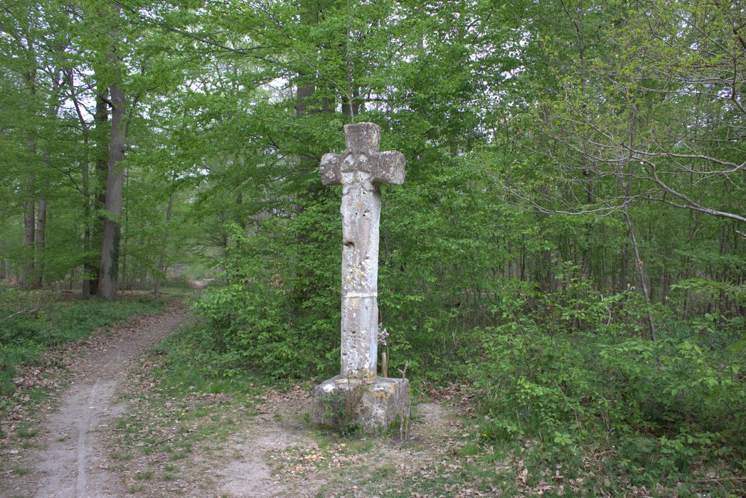 vue générale de la croix dans son environnement