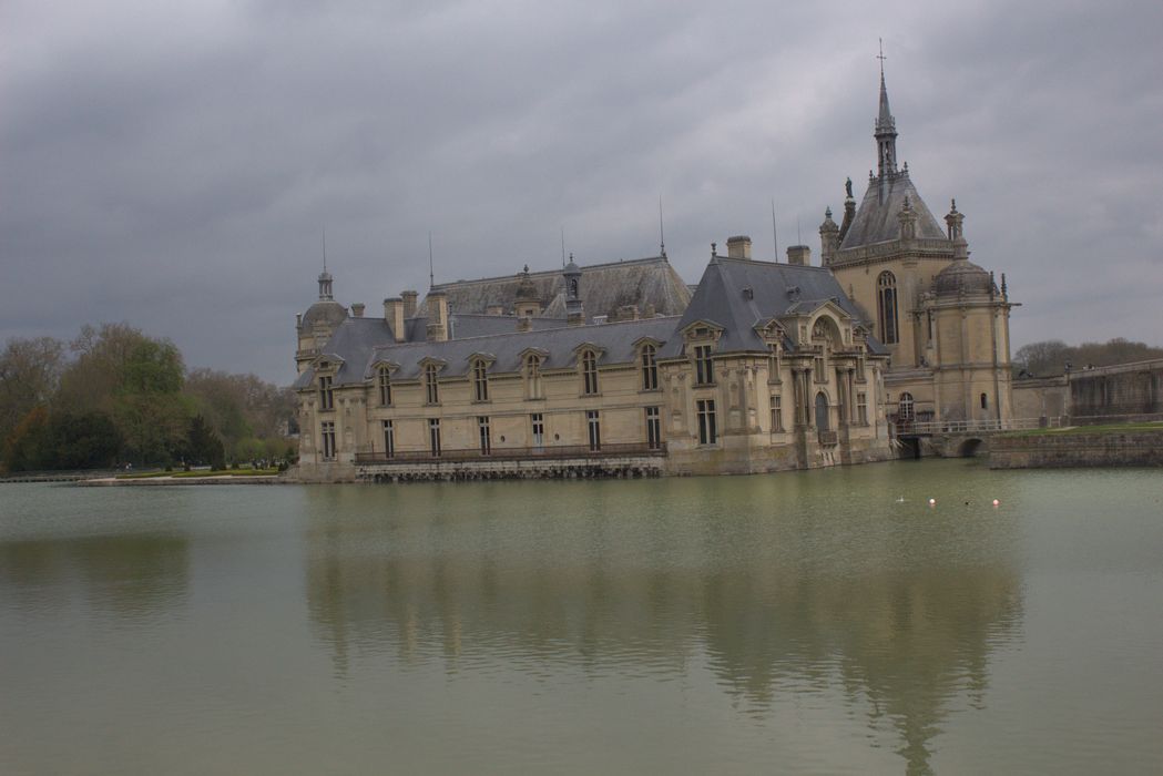 vue générale du château depuis le Sud-Ouest