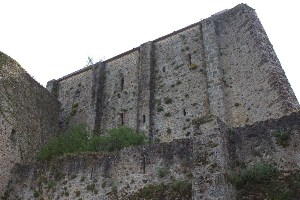 donjon, élévation ouest
