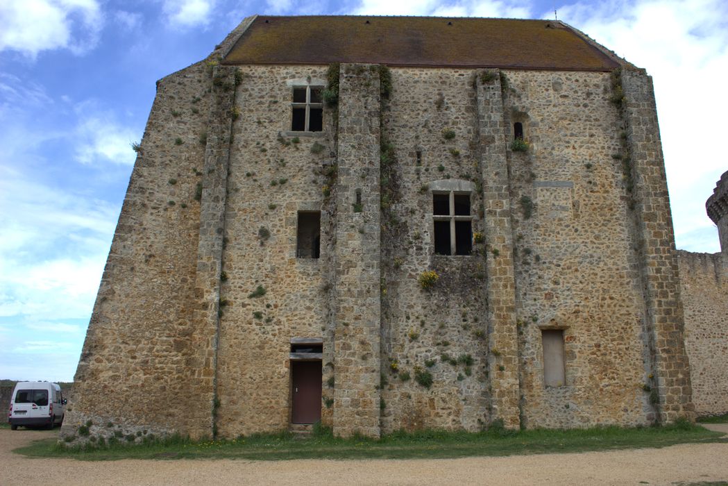 donjon, élévation est