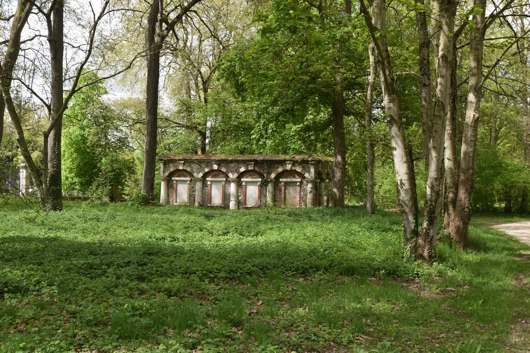 vestiges du moulin depuis l’Est