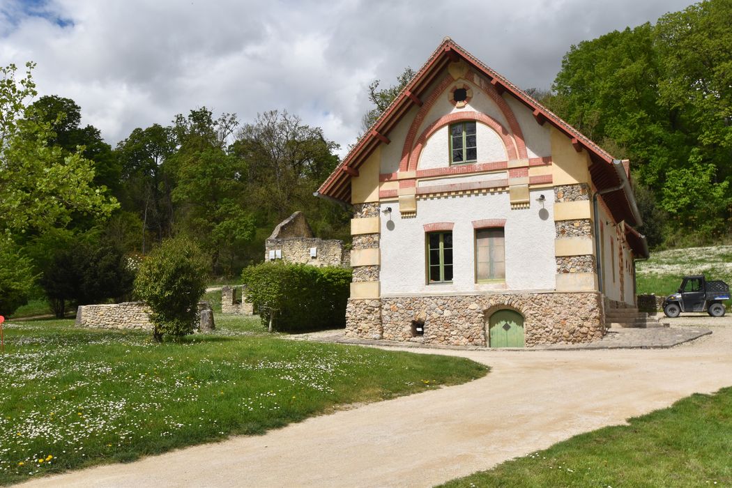 ferme suisse, pignon ouest