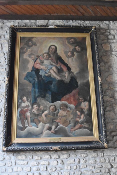 tableau : Vierge en majesté