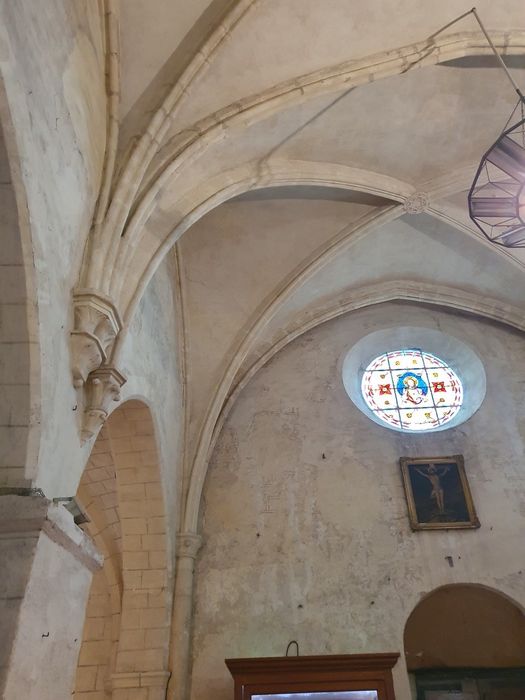 Nef, vue partielle des voûtes