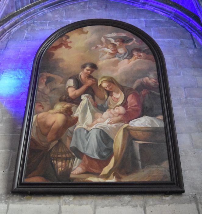 tableau : Adoration des bergers