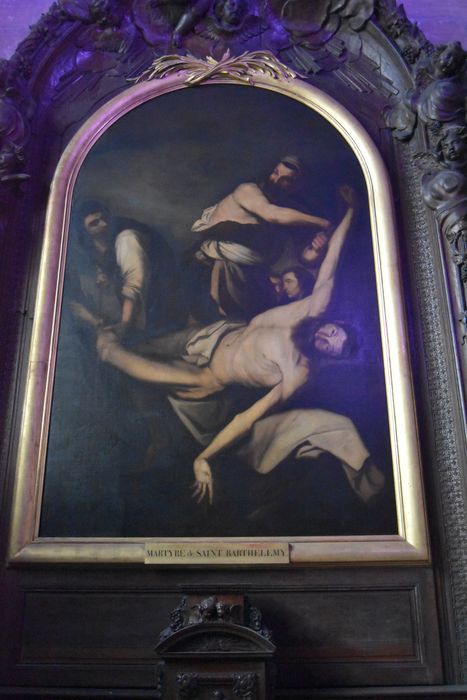 tableau : Martyre de saint Barthélémy