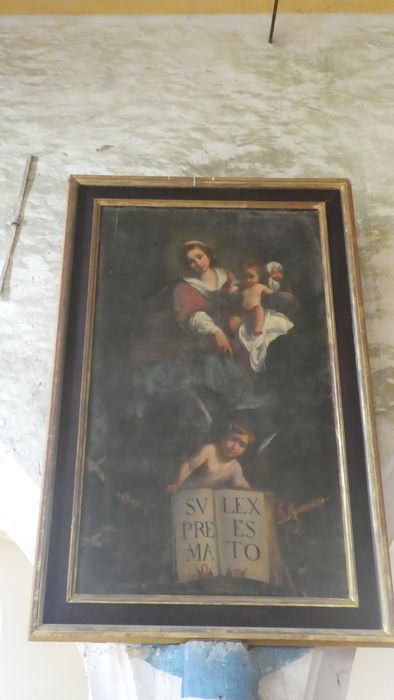 tableau : Vierge à l’Enfant