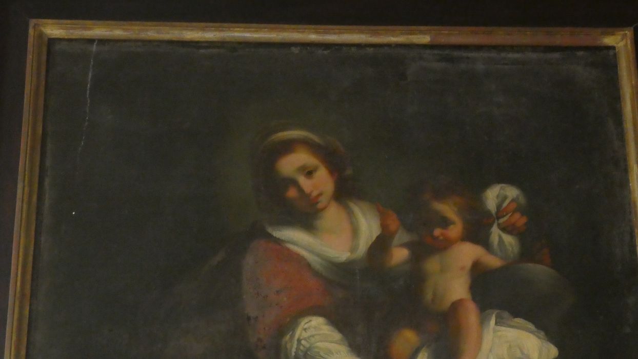 tableau : Vierge à l’Enfant, détail