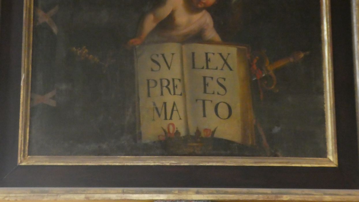 tableau : Vierge à l’Enfant, détail
