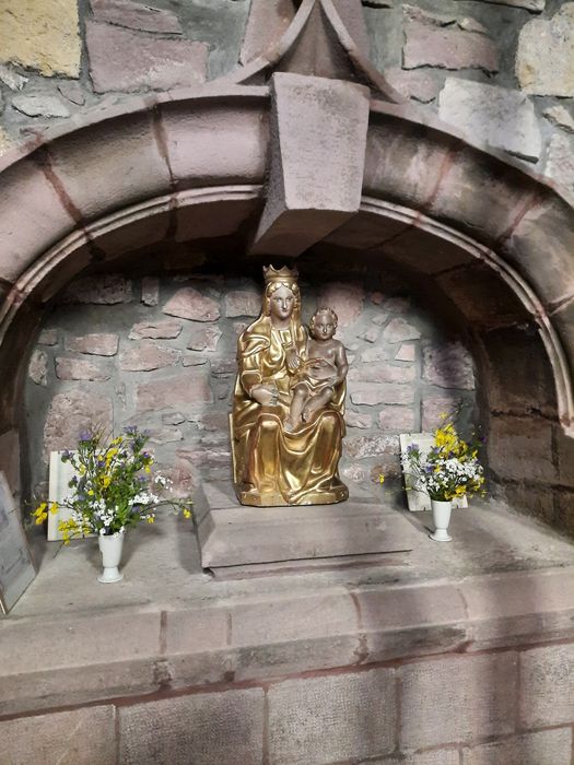 statue (statuette) : Vierge à l’Enfant
