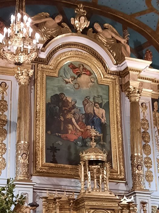 tableau du maître-autel : Martyre de saint Étienne