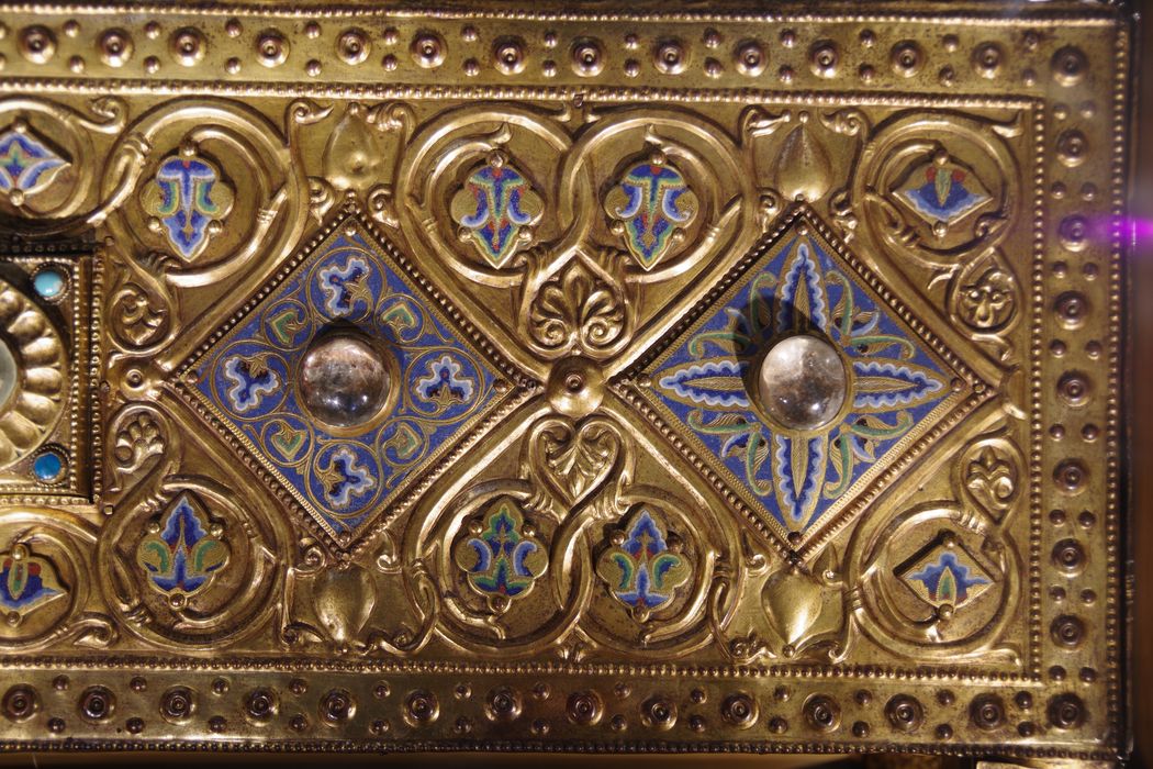 châsse dite de saint Étienne de Muret, détail