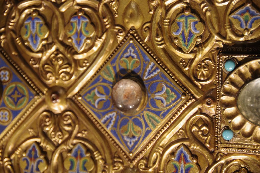 châsse dite de saint Étienne de Muret, détail