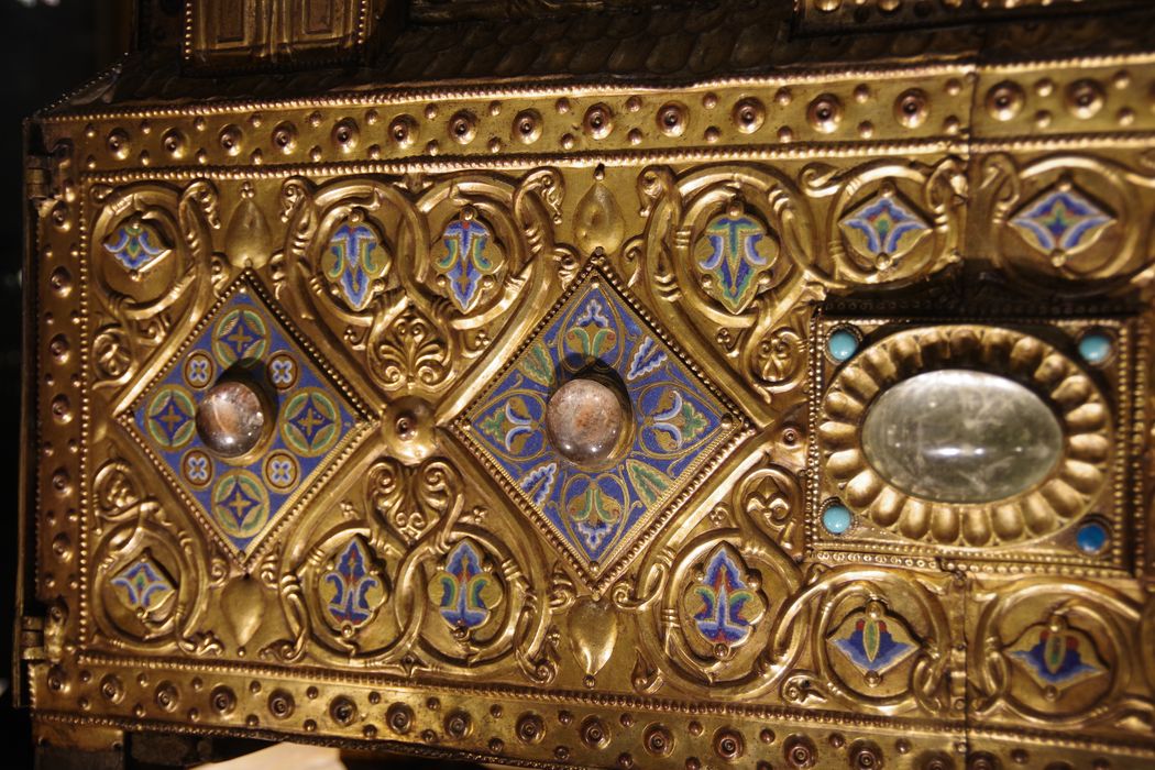 châsse dite de saint Étienne de Muret, détail