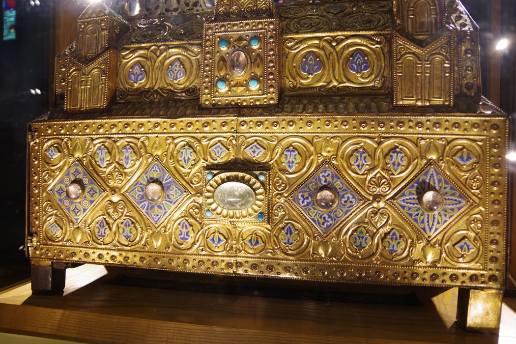 châsse dite de saint Étienne de Muret, détail