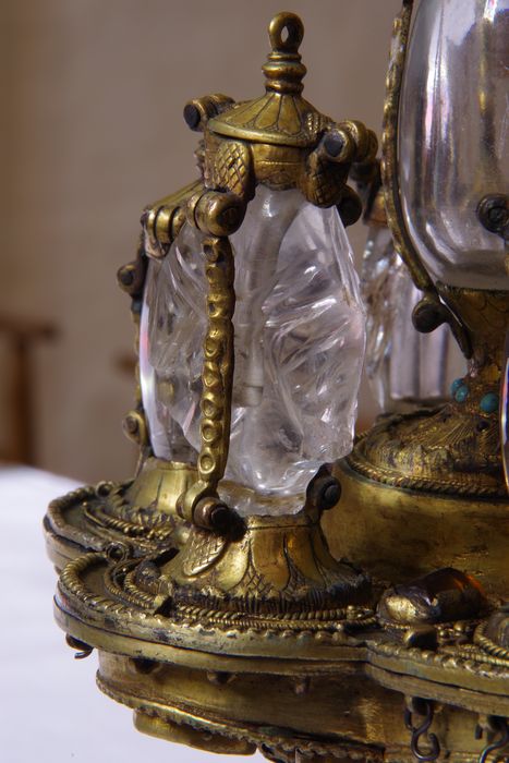 reliquaire-monstrance, détail