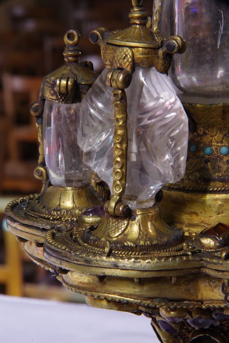 reliquaire-monstrance, détail