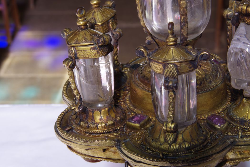 reliquaire-monstrance, détail