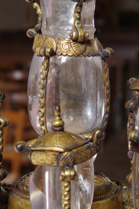 reliquaire-monstrance, détail