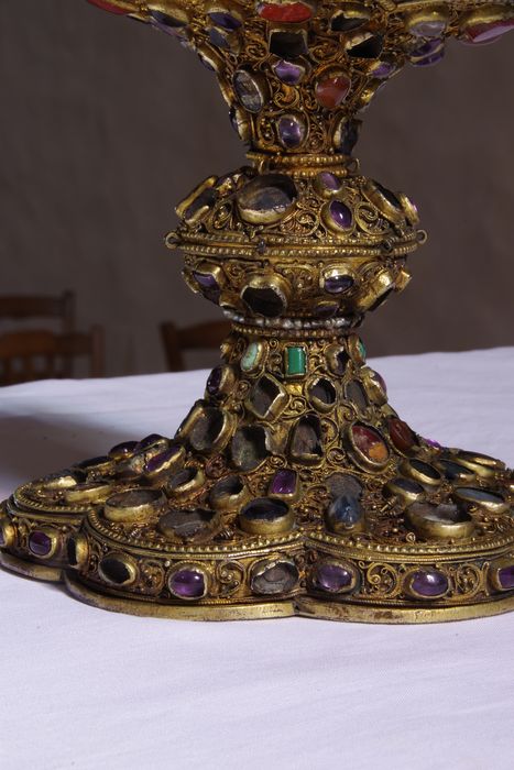 reliquaire-monstrance, détail