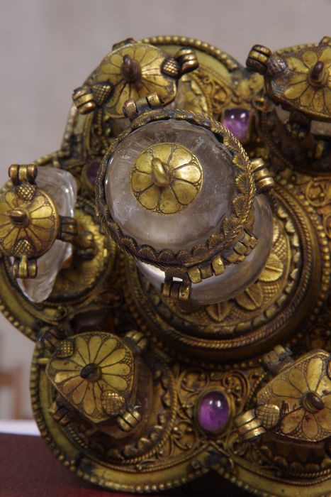 reliquaire-monstrance, détail