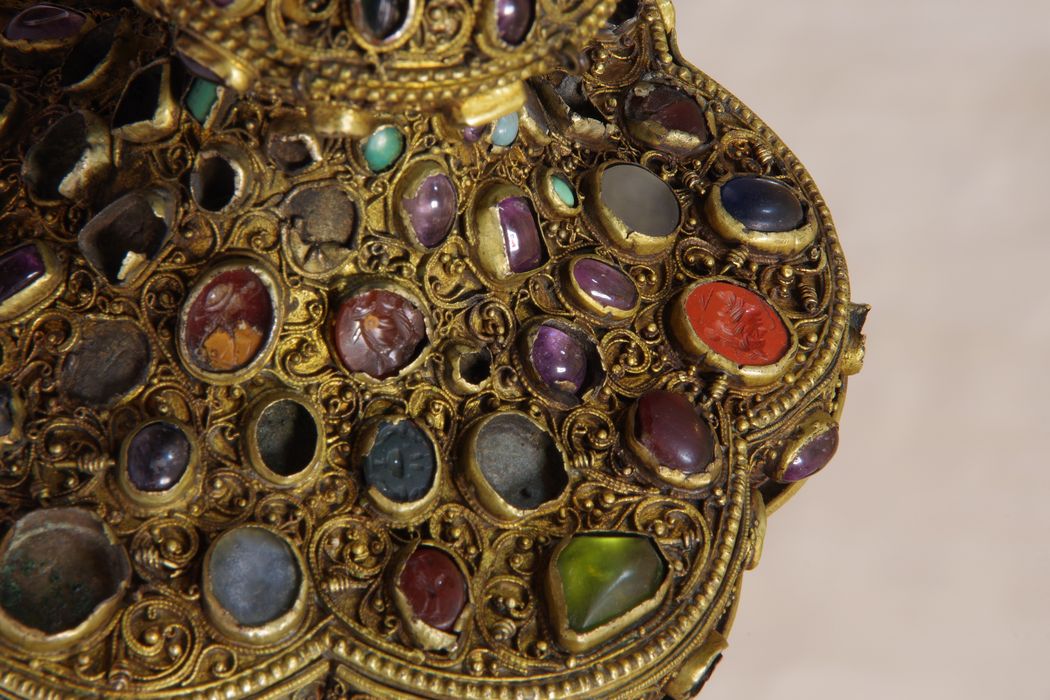 reliquaire-monstrance, détail