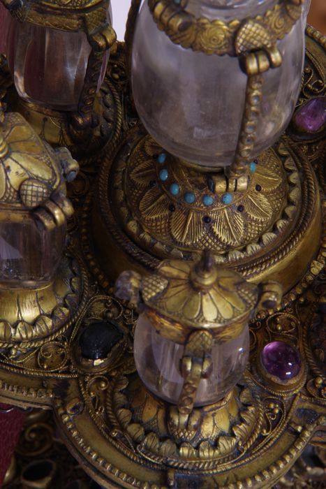 reliquaire-monstrance, détail