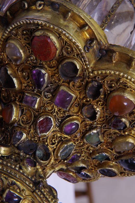 reliquaire-monstrance, détail