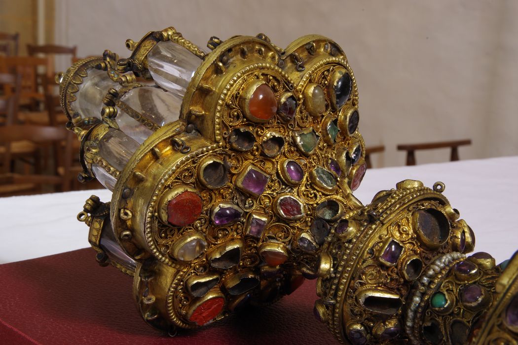 reliquaire-monstrance, détail